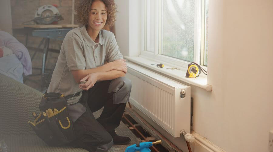 Local tankless water heater installation in Akron, IA